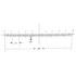 Reticle Ruler 0.200 Inch 100 Divisions Crossline