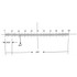 Reticle Ruler 0.500 Inch 100 Divisions Crossline