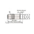 Mitutoyo LCD Plan Apo NUV 50x Objective 0.7 Glass, diagram