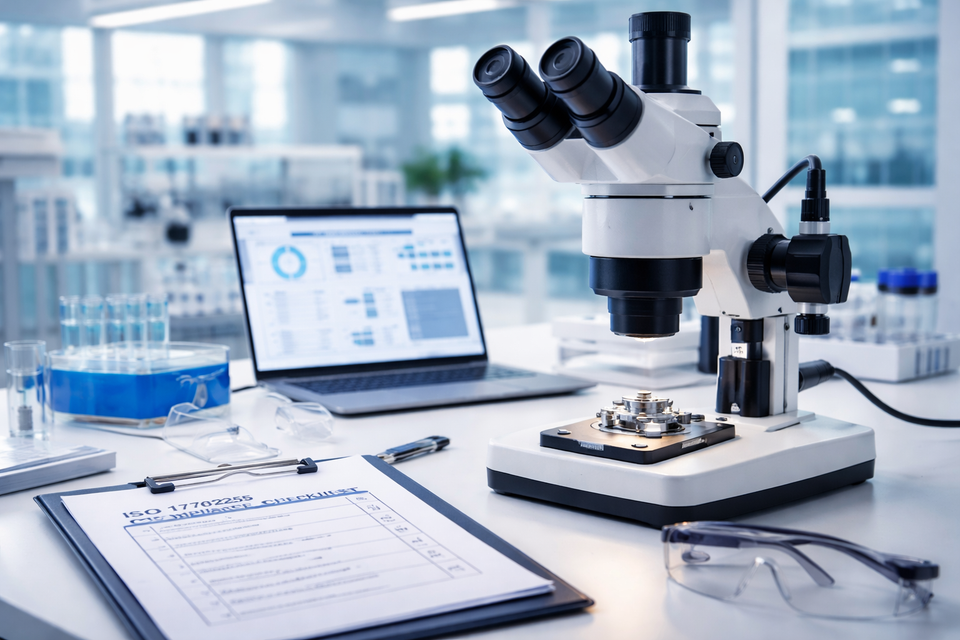 How Stereo Microscopes Support ISO 17025, GMP, and QA/QC Lab Compliance