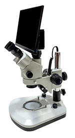 Digital HD Stereo Zoom Microscope