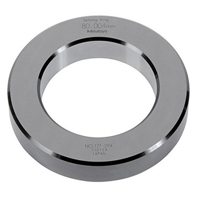 Mitutoyo Steel Setting Ring 80mm