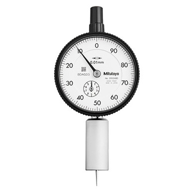 ぴよぴよ　10 Mitutoyo Dial Indicator Depth Gage 0-10mm, Needle pt, Round base Ø16mm