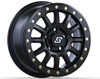 Sedona Sano Black 15X7 Wheel 5X4.5" Lug Pattern 50mm Offset