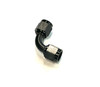 -6an female to female 90 degree coupler