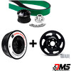 C7 Z06 supercharger upgrade, LT4 pulley kit, ATI harmonic balancer, Gates belt kit, Z06 boost upgrade, overdrive pulley kit C7, DMS supercharger pulley combo, C7 Z06 mods.