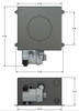 Universal 4.5 Gallon Ice Tank with CWA400 coolant pump