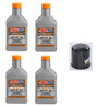 Amsoil/Wix 5W40 Oil Change Kit for KRX 1000