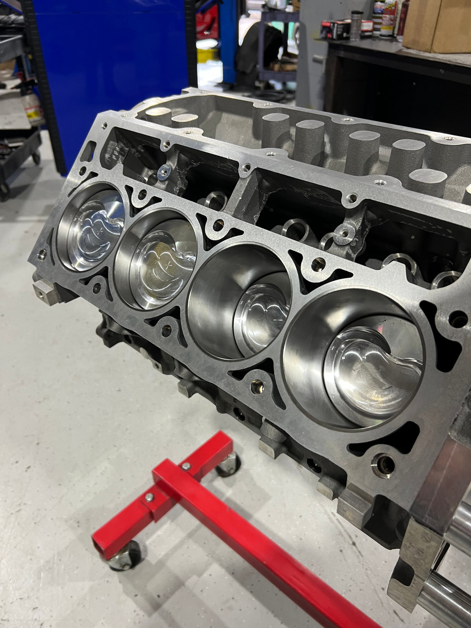 Forged LS3 Short Block 377 Cubic Inch 800+hp Wiseco Pistons
