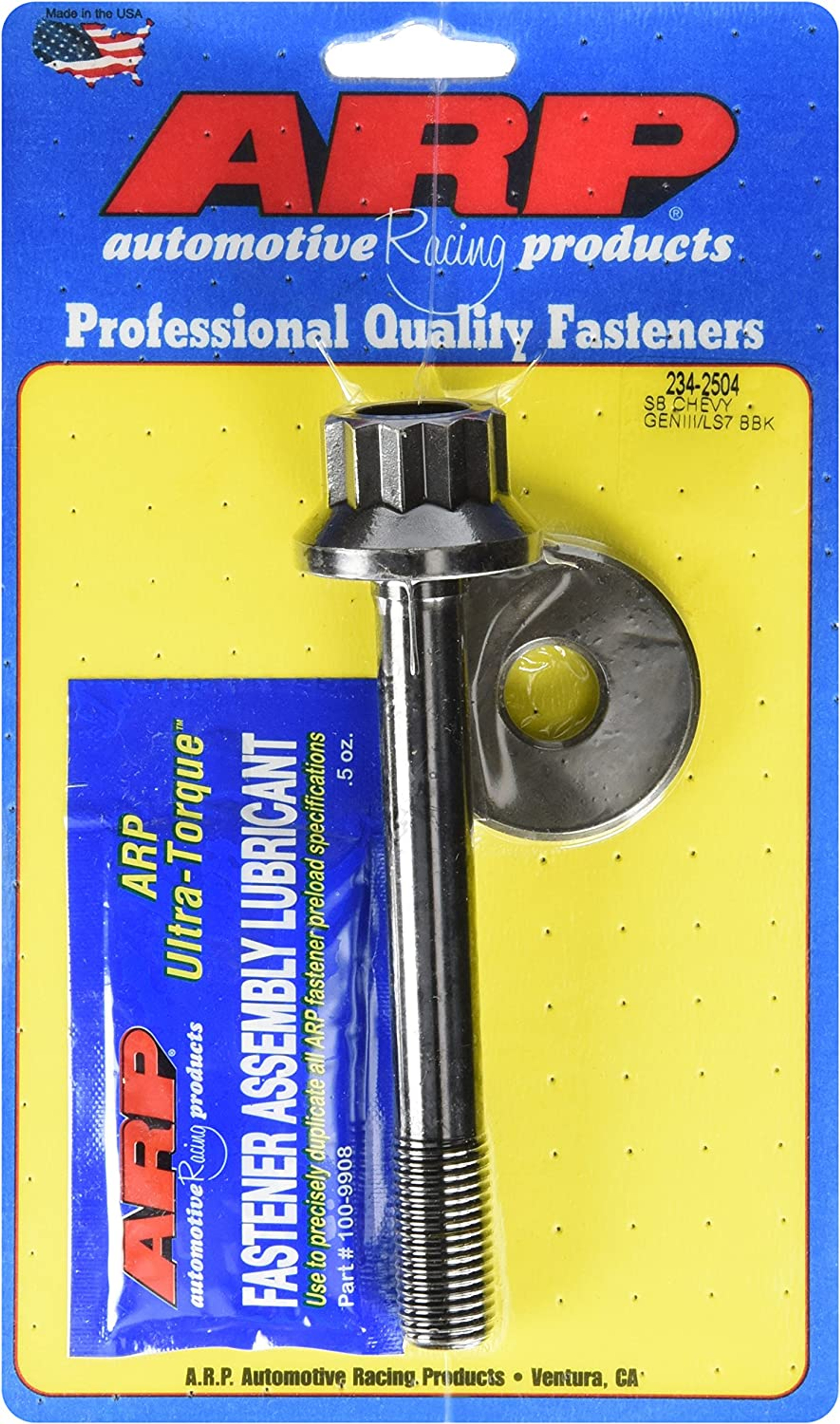 ARP "Long" LS7, LS9, LT4 dry sump crank balancer bolt