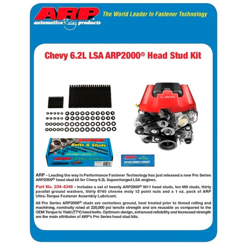 Chevy 6.2L LSA ARP2000 Head Stud Kit Chevy 6.2L LSA ARP2000 Head Stud Kit