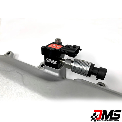DMS 1/8" NPT MAP Sensor Adapter for GM LS Engines
Introducing the DMS 1/8" NPT MAP Sensor Adapter, a versatile solution for expanding your GM LS engine's monitoring capabilities. This adapter allows you to easily tap into the manifold pressure source on LS3, LSA, and LS9 style MAP sensors, providing a convenient 1/8" NPT port for connecting a higher-range MAP sensor or other boost-related devices. DMS 1/8" NPT MAP Sensor Adapter for GM LS Engines
Introducing the DMS 1/8" NPT MAP Sensor Adapter, a versatile solution for expanding your GM LS engine's monitoring capabilities. This adapter allows you to easily tap into the manifold pressure source on LS3, LSA, and LS9 style MAP sensors, providing a convenient 1/8" NPT port for connecting a higher-range MAP sensor or other boost-related devices.