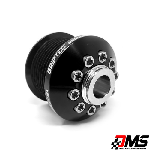 LT4 Pulley & Hub 2.30" Black Griptec V2