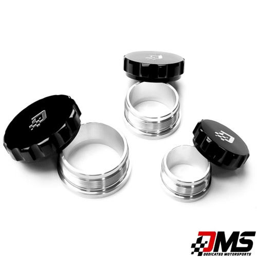 2.5" DMS Billet Aluminum Weld on Bung and Anodized Fill Cap 2.5" DMS Billet Aluminum Weld on Bung and Anodized Fill Cap