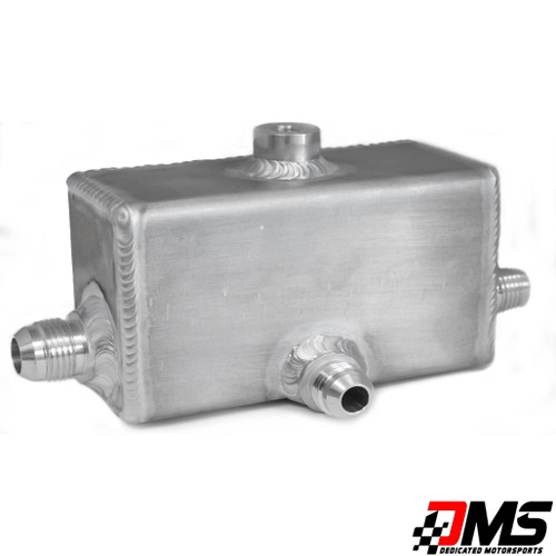 DMS Turbo Oil Scavenge Tank. Optimize your turbo system's oil return with the DMS Turbo Oil Scavenge Tank, the same high-performance tank used in our renowned DMS twin turbo kits DMS Turbo Oil Scavenge Tank. Optimize your turbo system's oil return with the DMS Turbo Oil Scavenge Tank, the same high-performance tank used in our renowned DMS twin turbo kits