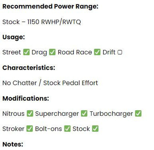 Monster S Series Triple Disk Clutch - C6 ZR1 Monster S Series Triple Disk Clutch - C6 ZR1