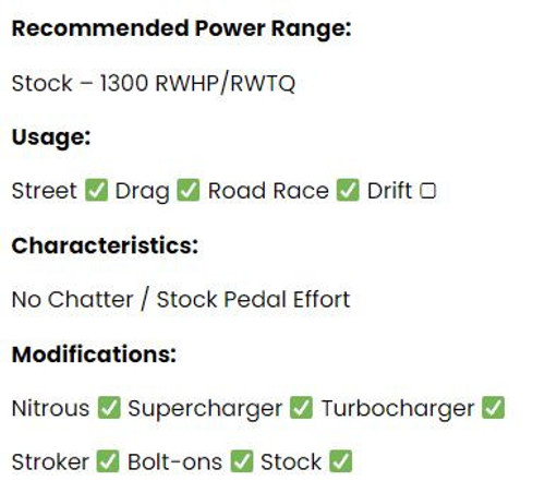 Monster SK Series Triple Disk Clutch - C6 ZR1 Monster SK Series Triple Disk Clutch - C6 ZR1