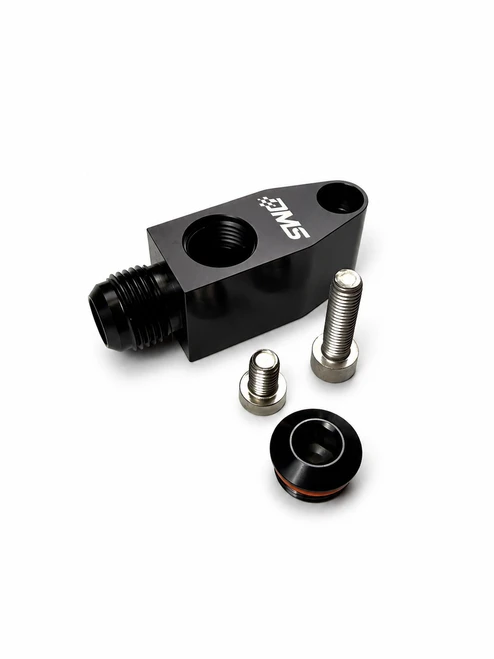 Single -10an Low Profile Turbo Drain for Garrett, VS Racing,  Xona Rotor Turbos