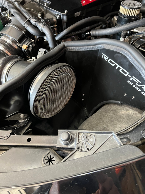 6" Screened Velocity Stack for cold air intake systems or turbos 6" Screened Velocity Stack for cold air intake systems or turbos