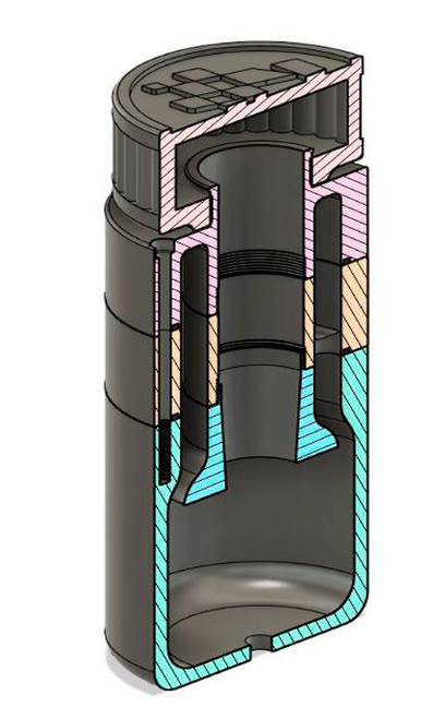 DMS -10an High Flow Catch Can with recirculating top