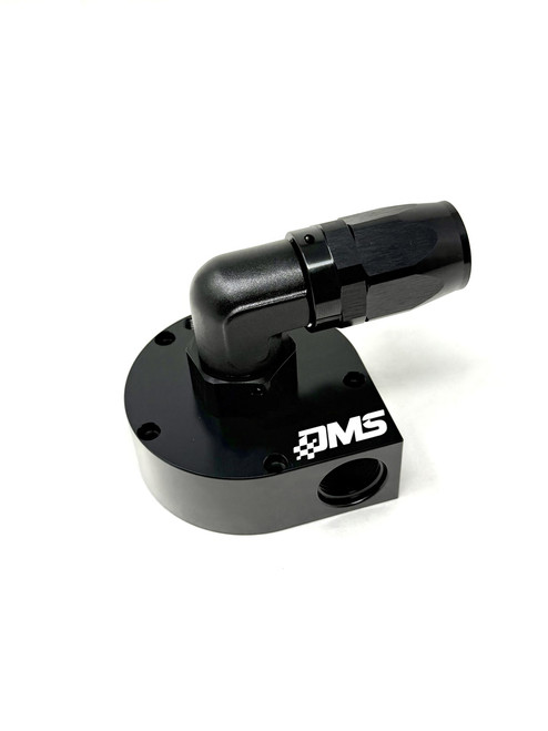 Recirculating top for DMS billet catch can