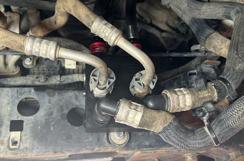 CSF 2021+ Ford Bronco 2.7L EcoBoost External Transmission Oil Cooler Kit CSF 2021+ Ford Bronco 2.7L EcoBoost External Transmission Oil Cooler Kit