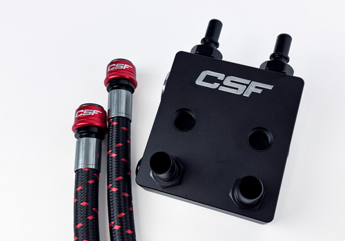 CSF 2021+ Ford Bronco 2.7L EcoBoost External Transmission Oil Cooler Kit CSF 2021+ Ford Bronco 2.7L EcoBoost External Transmission Oil Cooler Kit