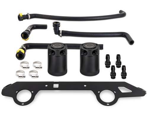 Mishimoto 2023+ Ford Bronco 2.7L Baffled Oil Catch Can System Mishimoto 2023+ Ford Bronco 2.7L Baffled Oil Catch Can System