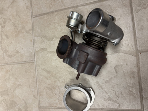 Garrett GBC17 Turbo with APT V-Band inlet/outlet mod