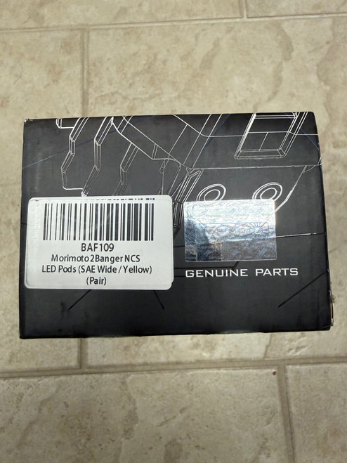 Morimoto 2 Banger SAE Wide/Yellow LED Pod Lights