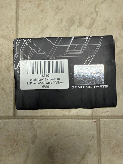 Morimoto 1 Banger SAE Wide/Yellow LED Pod Lights