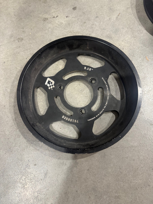 Used DMS 9.20" Lower Pulley for LSA Belt Drives 8 Rib
