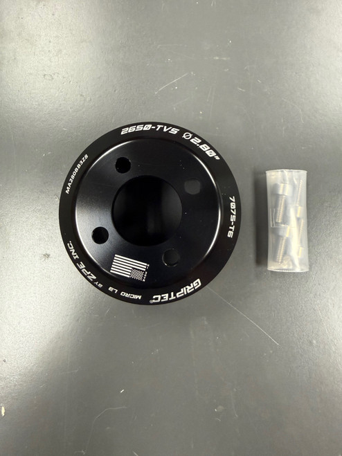 2.80" 8 Rib ZPE Griptec Upper Pulley for Magnuson  2650 Superchargers