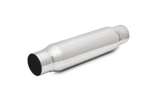 Vibrant Performance 3.00" Stainless Steel Bottle Style Resonator 5" OD