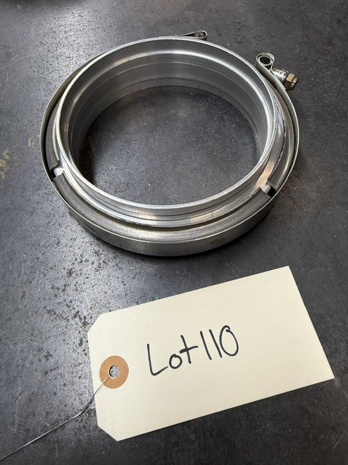 Single 5" Aluminum  V-Band Clamp Assembly  Clampco