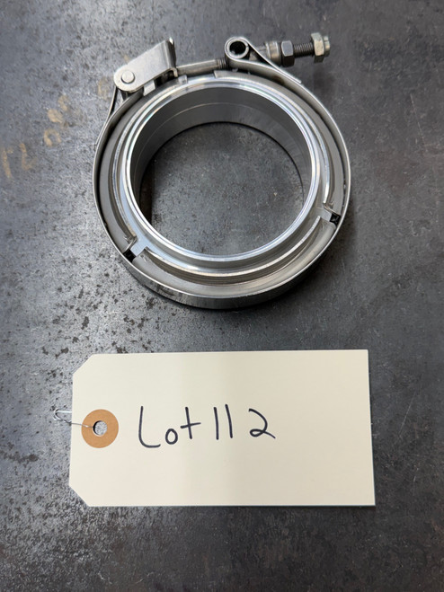 Single 3" Aluminum  V-Band Clamp Assembly