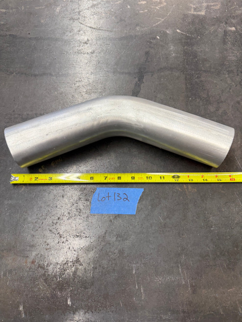 3.00" Aluminum  45 Degree Mandrel Bend 0.065"
