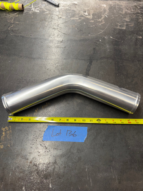 2.75" Aluminum 45 Degree Mandrel Bend