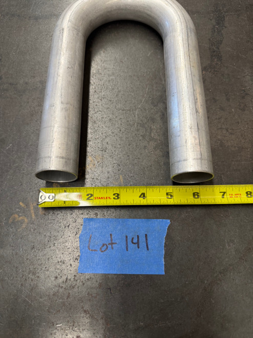 1.5" Aluminum 180 Degree Mandrel Bend