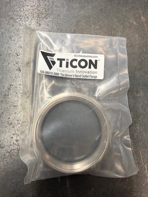 Titanium Outlet Flange for Tial Sport V60mm Wastegate (2.5" Tubing)