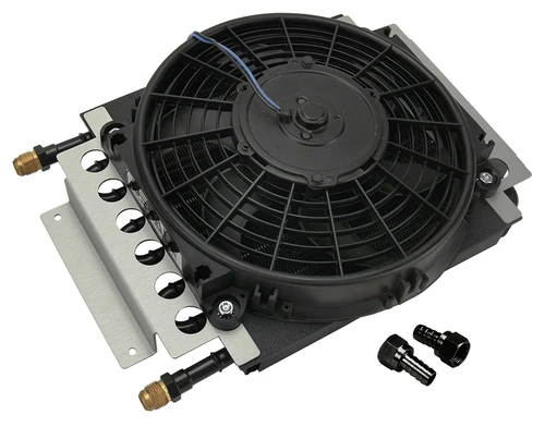 Derale 8 Pass Electra-Cool Remote Cooler, -8AN Inlets