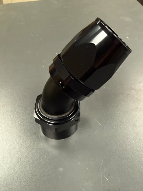 45 Degree -20an Hose End for Braided AN Lines