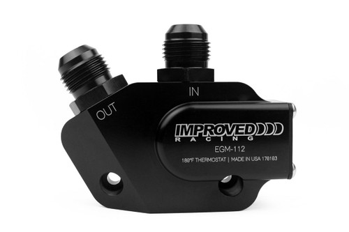 Improved Racing Low-Profile Oil Cooler Thermostat for LS Engines