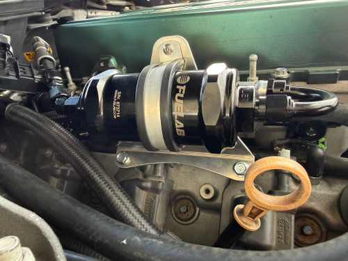 DMS Line and Fitting Kit for Radium Billet LSA Fuel Rails with Fuelab 6 Micron Fuel Filter