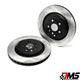 StopTech Sport Slotted Front and Rear Brake Rotors with StopTech Street Pads