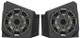 SSV KRX1000 Front-Kick Speaker-Pods with Kicker Speakers