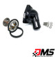 Black DMS Billet Thermostat Housing with LS3 Style 160 Degree Thermostat for all Gen V LT Engines