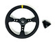 DMS KRX Steering wheel adapter + NRG Leather Deep Dish Wheel