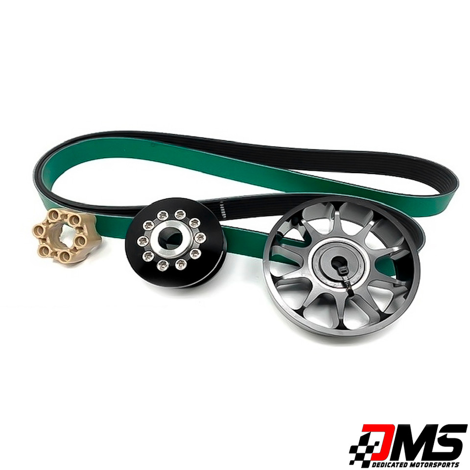 LSA GripTec Upper Pulley, Hub, Isolator and Gates Belt Combo