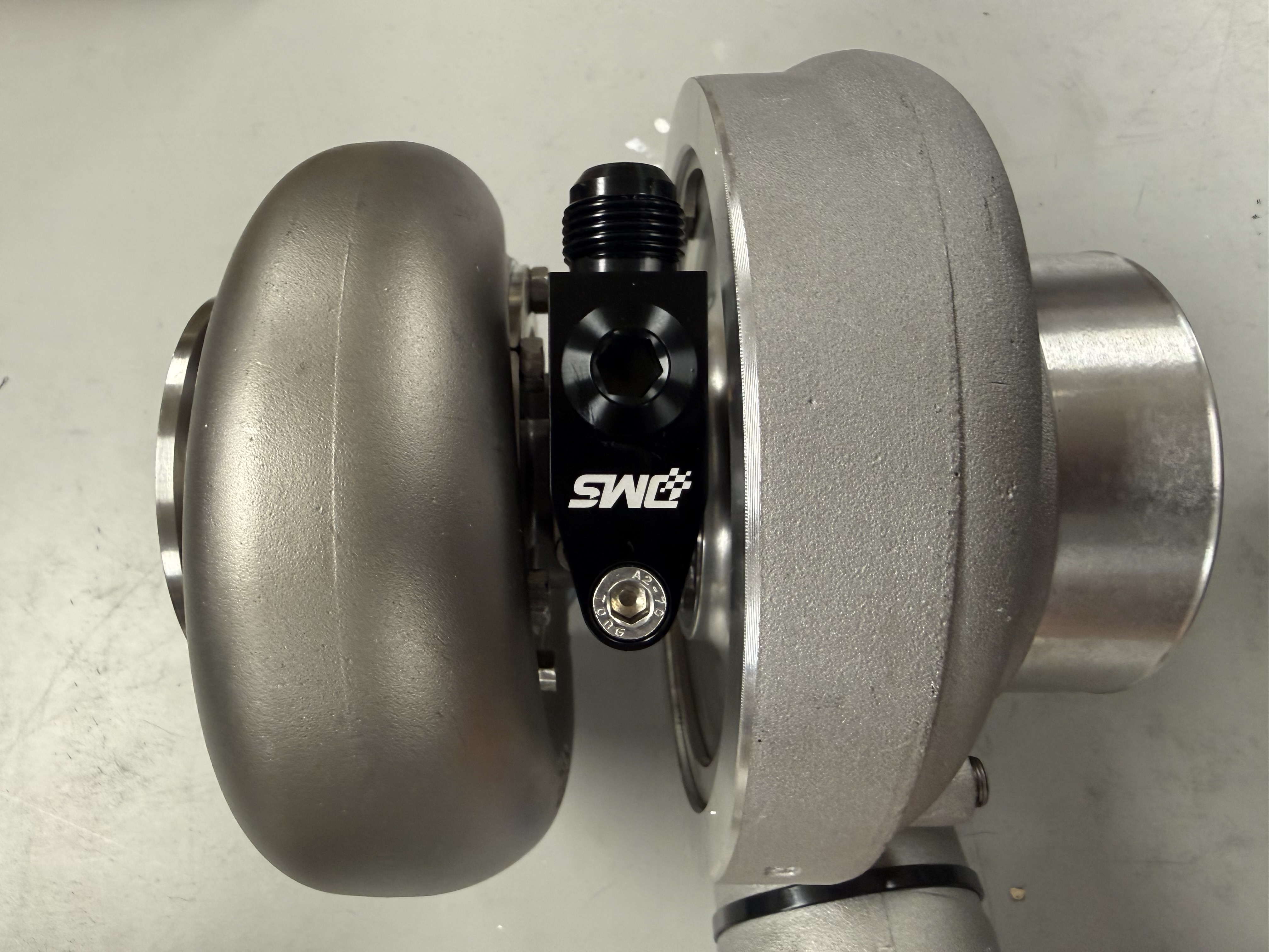 10an Low Profile Turbo Drains for Garrett, VS Racing and Xona